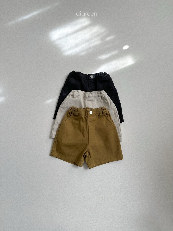 Digreen - Korean Children Fashion - #kidzfashiontrend - Standard Bermuda Pants - 3
