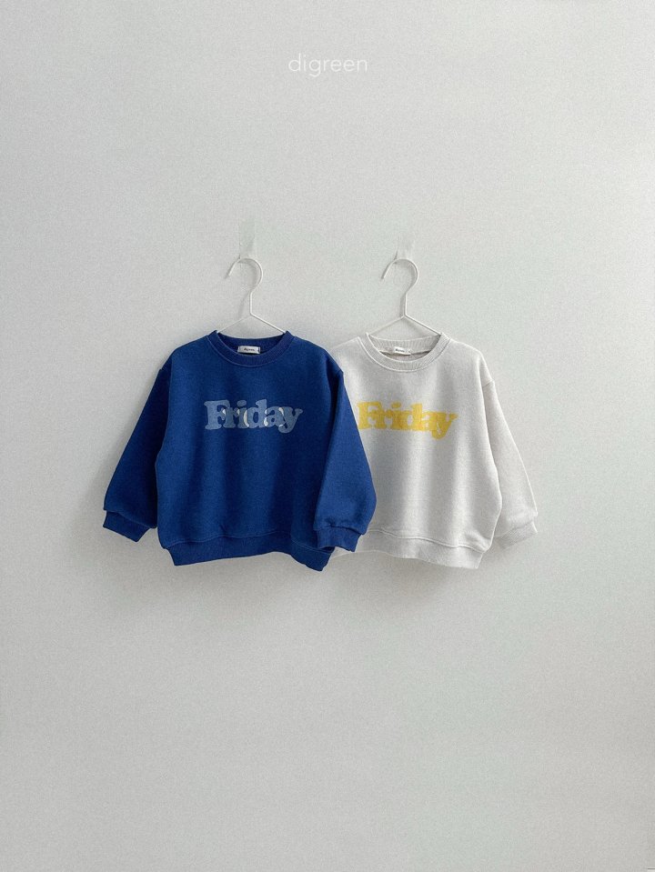 Digreen - Korean Children Fashion - #kidzfashiontrend - Friday Sweatshirt