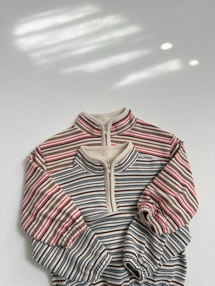 Digreen - Korean Children Fashion - #kidzfashiontrend - Rolly Half Zip-Up - 7