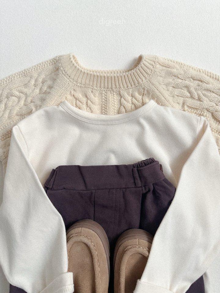 Digreen - Korean Children Fashion - #littlefashionista - Pastel Puff Knit - 11