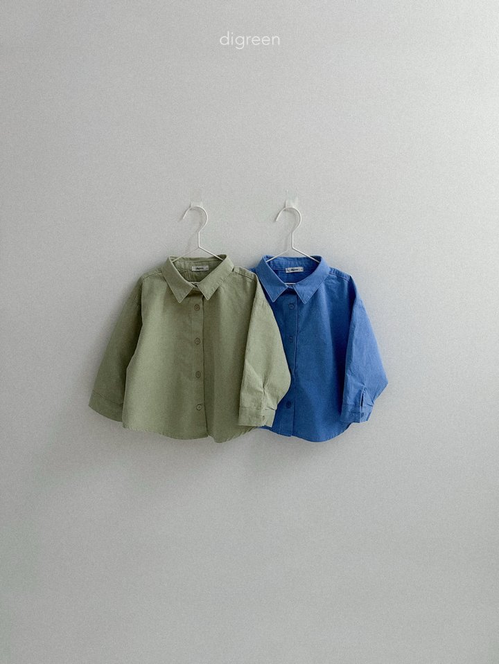 Digreen - Korean Children Fashion - #littlefashionista - Color Shirt