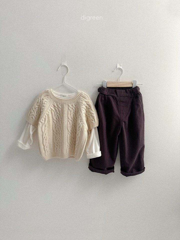 Digreen - Korean Children Fashion - #magicofchildhood - Pastel Puff Knit - 12