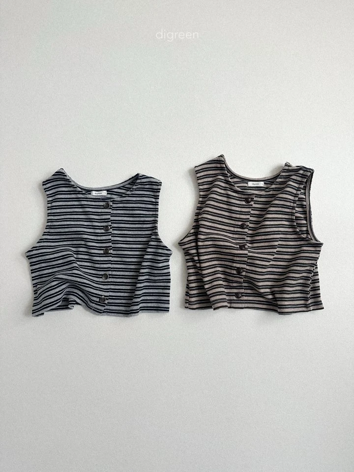 Digreen - Korean Children Fashion - #littlefashionista - Multi Vest - 4