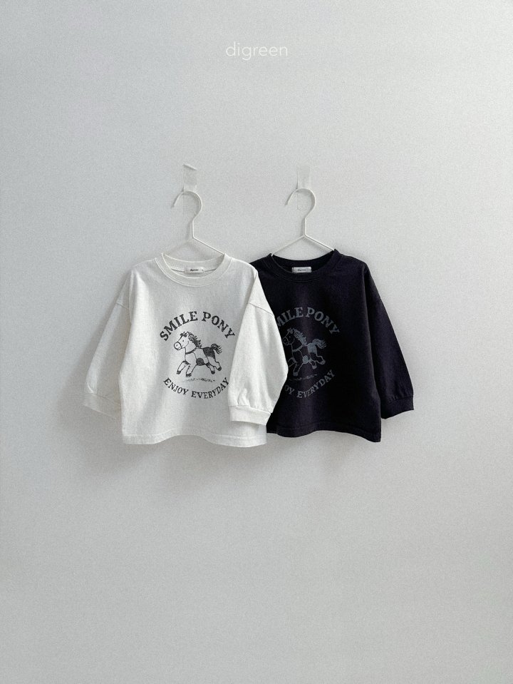 Digreen - Korean Children Fashion - #magicofchildhood - Pony Tee