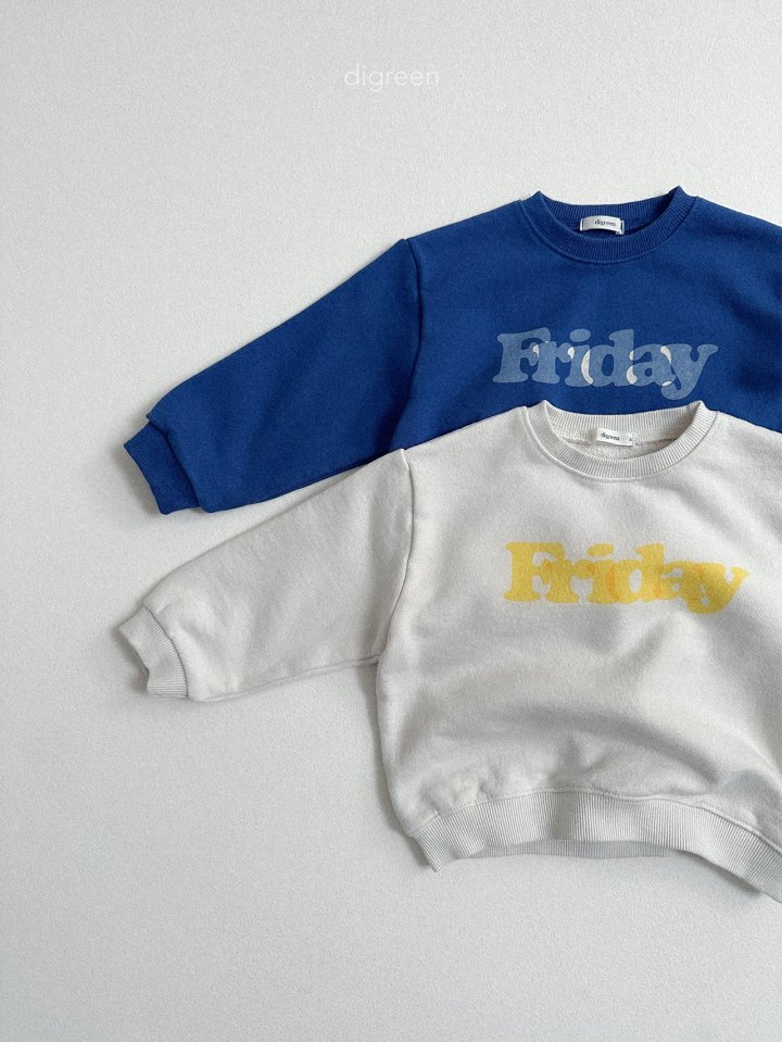 Digreen - Korean Children Fashion - #littlefashionista - Friday Sweatshirt - 4