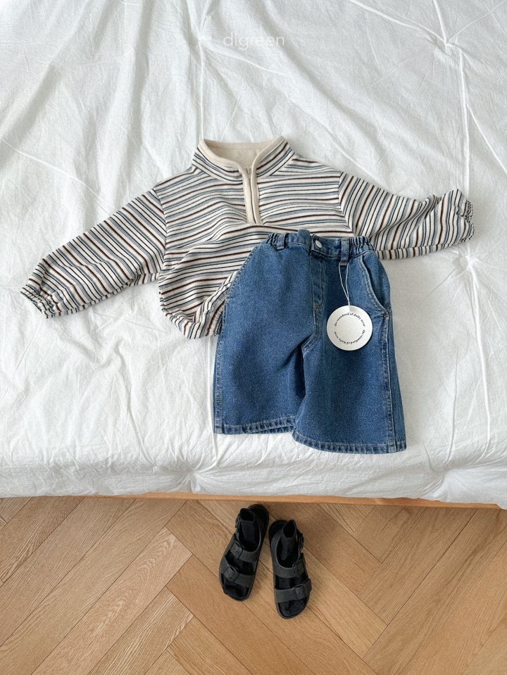 Digreen - Korean Children Fashion - #magicofchildhood - Rolly Half Zip-Up - 10