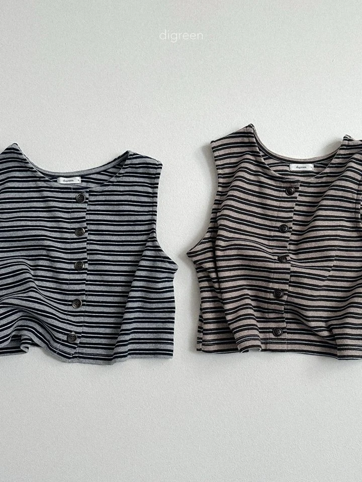 Digreen - Korean Children Fashion - #minifashionista - Multi Vest - 5