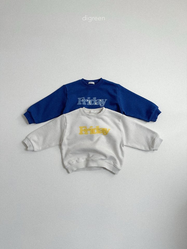 Digreen - Korean Children Fashion - #minifashionista - Friday Sweatshirt - 5