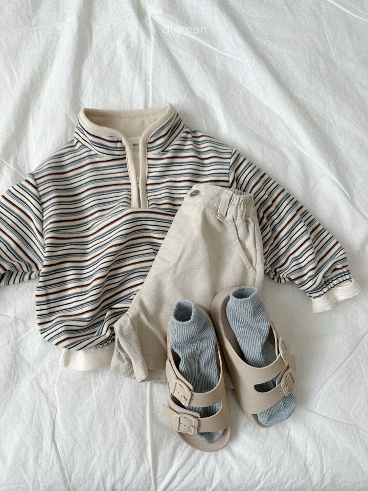 Digreen - Korean Children Fashion - #minifashionista - Rolly Half Zip-Up - 11