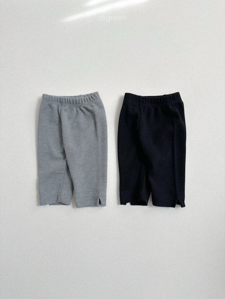Digreen - Korean Children Fashion - #prettylittlegirls - Capri Leggings - 3