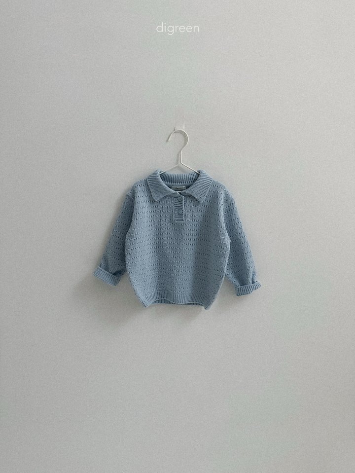Digreen - Korean Children Fashion - #prettylittlegirls - Weave Net Knit - 6