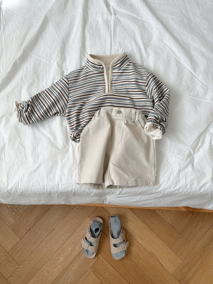 Digreen - Korean Children Fashion - #prettylittlegirls - Rolly Half Zip-Up - 12
