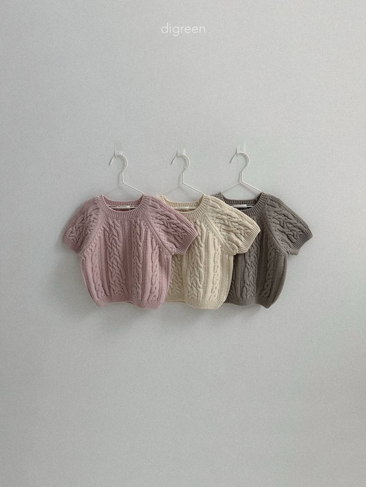 Digreen - Korean Children Fashion - #stylishchildhood - Pastel Puff Knit