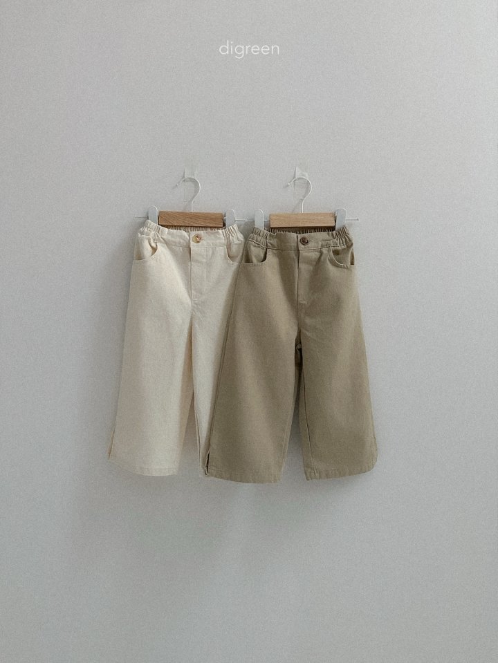 Digreen - Korean Children Fashion - #todddlerfashion - Slit Pants