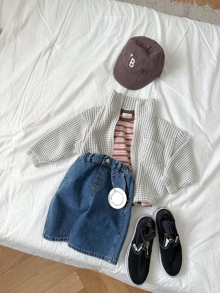 Digreen - Korean Children Fashion - #todddlerfashion - Wide Bermuda Pants - 12