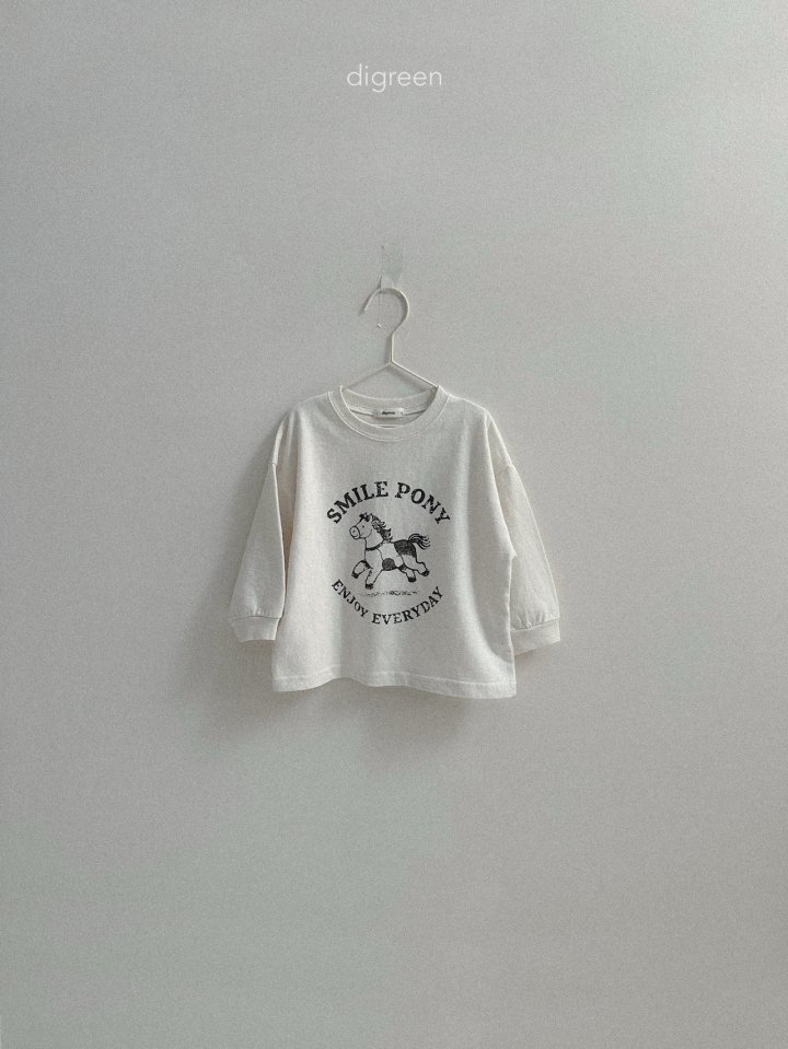Digreen - Korean Children Fashion - #toddlerclothing - Pony Tee - 5