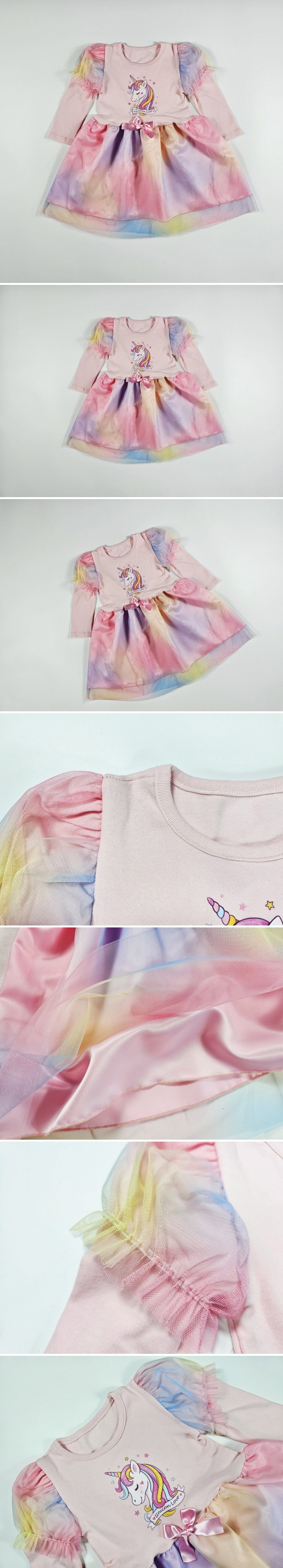 Dolphin - Korean Children Fashion - #childofig - Unicorn Long One-piece