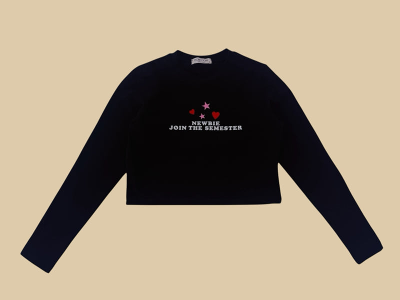 Dore Dore - Korean Children Fashion - #Kfashion4kids - Heart Star Crop Tee - 5