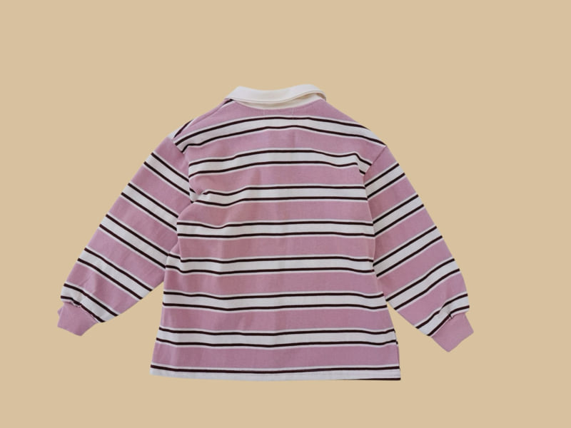 Dore Dore - Korean Children Fashion - #Kfashion4kids - Embroidered Collar Tee - 3