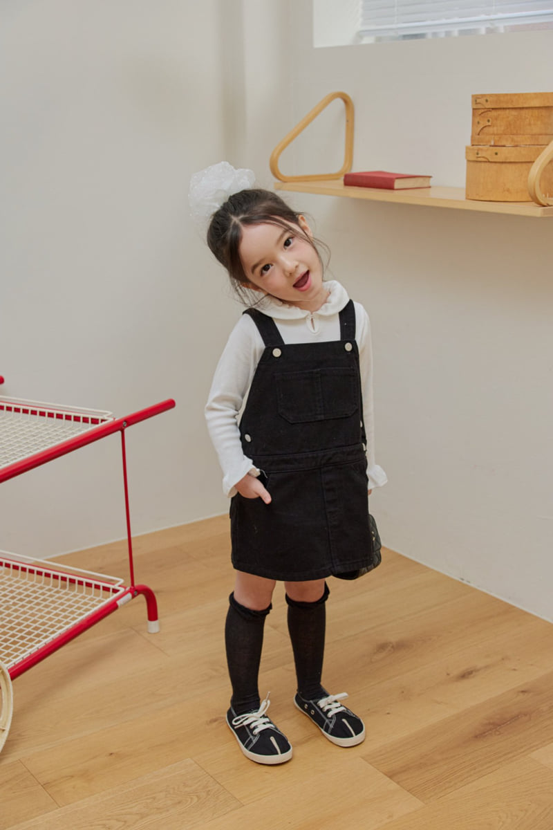 Dore Dore - Korean Children Fashion - #Kfashion4kids - Suspender Mini One-piece - 9