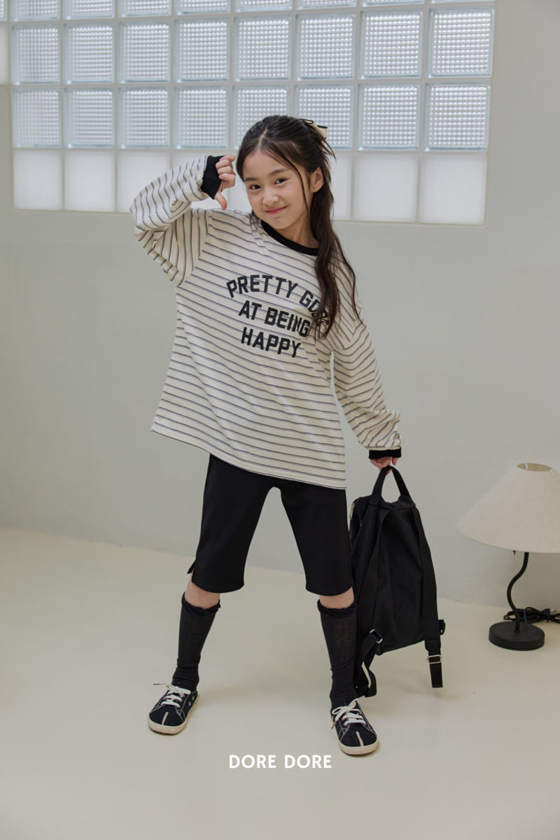 Dore Dore - Korean Children Fashion - #childofig - Pretty Stripe Tee - 12