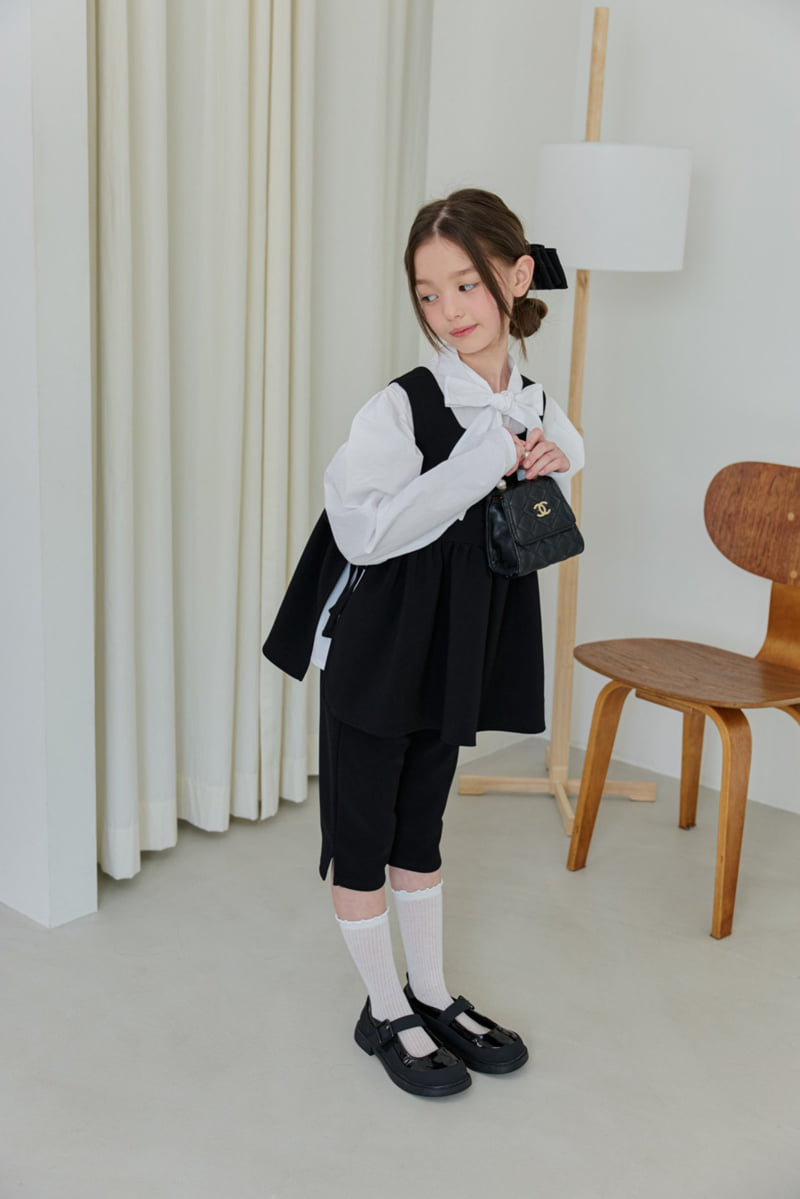 Dore Dore - Korean Children Fashion - #childofig - Side Ribbon Vest - 11