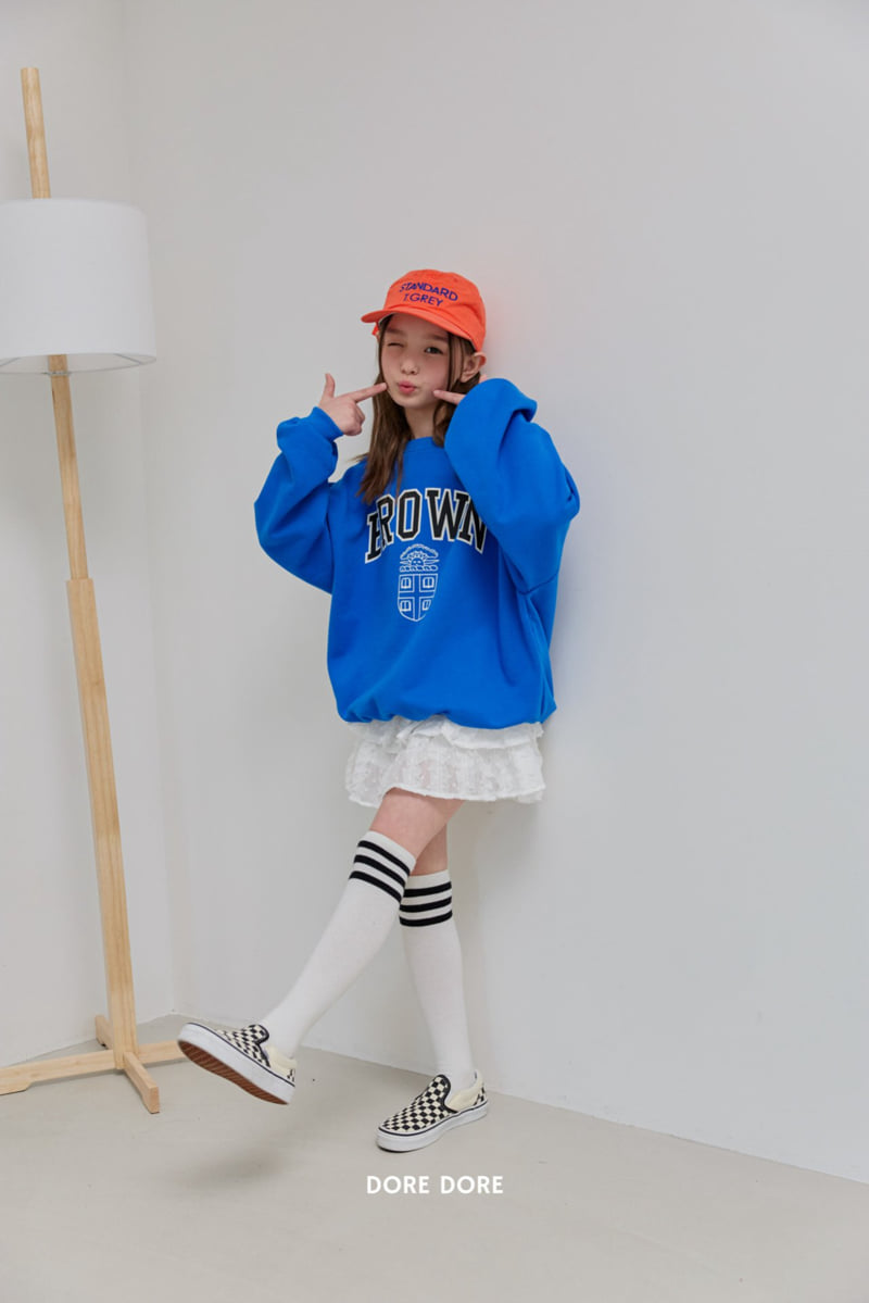 Dore Dore - Korean Children Fashion - #childofig - Brown Graphic Sweatshirt - 9