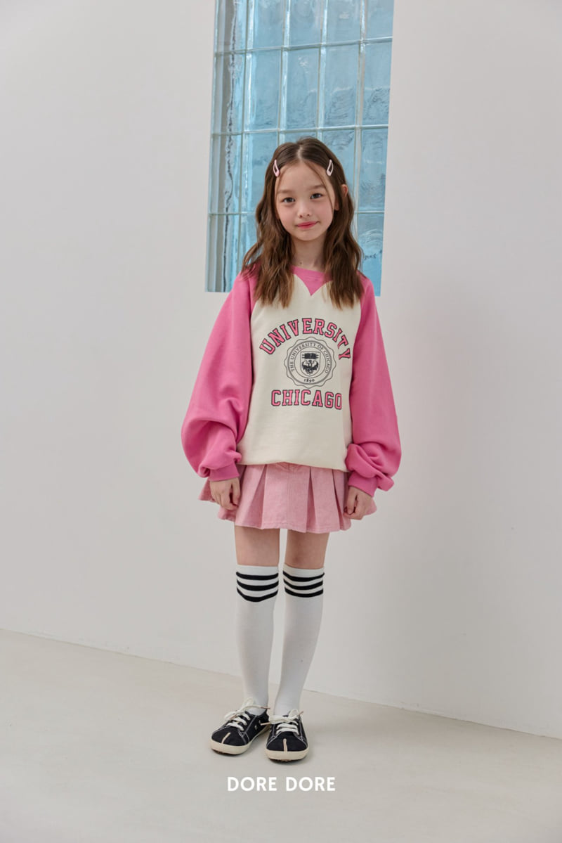 Dore Dore - Korean Children Fashion - #childofig - Color Raglan Sweatshirt - 7