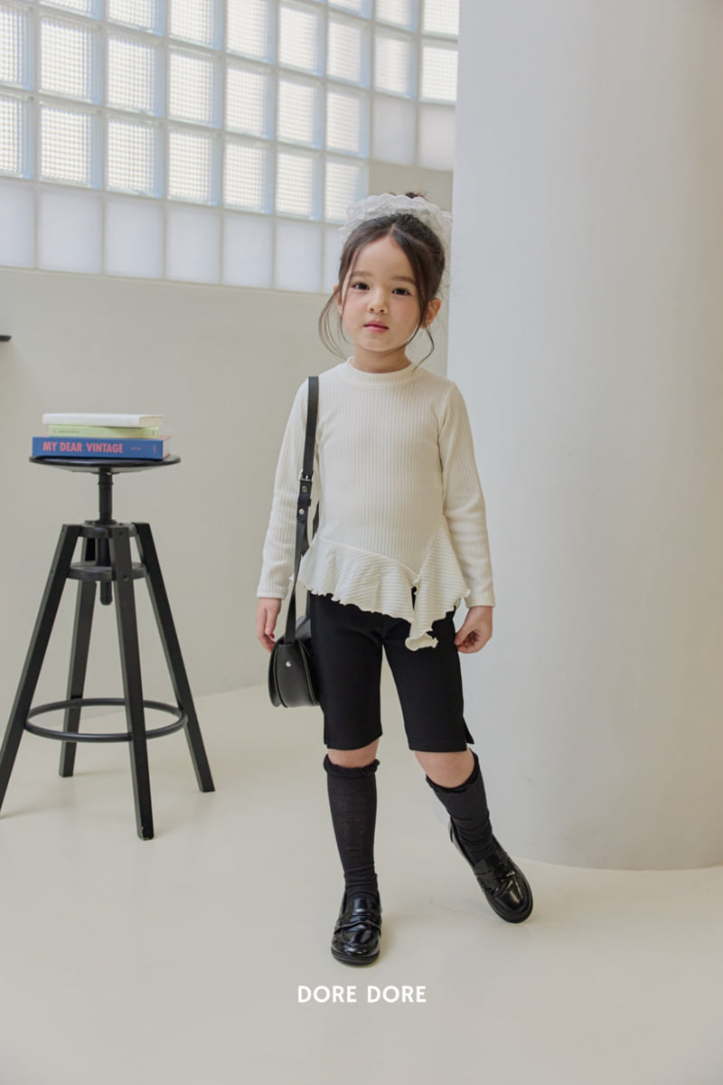 Dore Dore - Korean Children Fashion - #childofig - Embroidered Slacks - 5