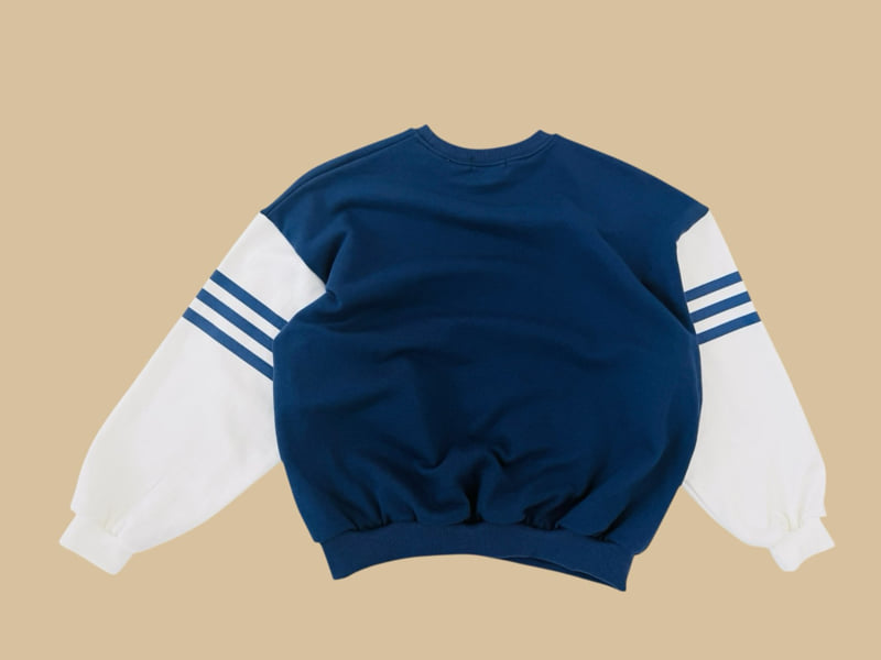 Dore Dore - Korean Children Fashion - #childrensboutique - Triple Stripe Sweatshirt - 3