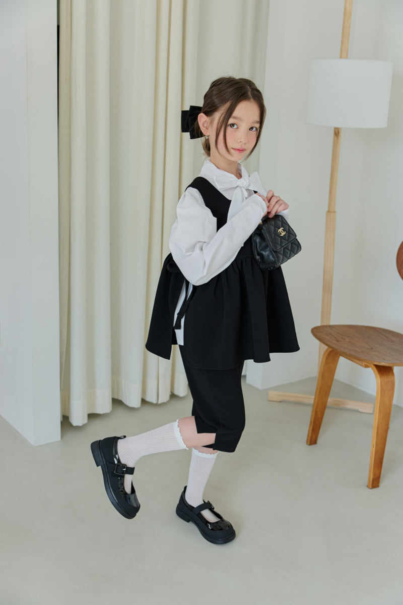 Dore Dore - Korean Children Fashion - #childrensboutique - Side Ribbon Vest - 12