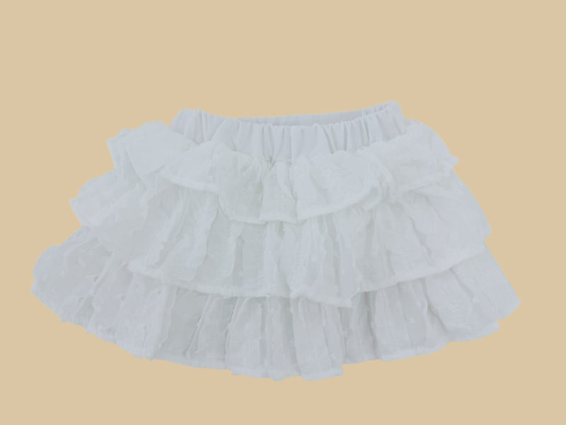Dore Dore - Korean Children Fashion - #childofig - Chiffon Tiered Skirt Pants - 4