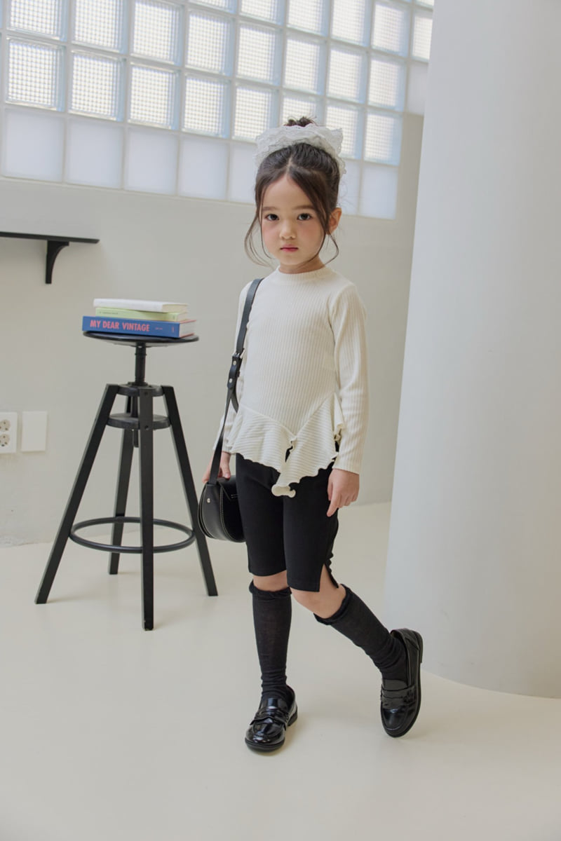 Dore Dore - Korean Children Fashion - #designkidswear - Embroidered Slacks - 7