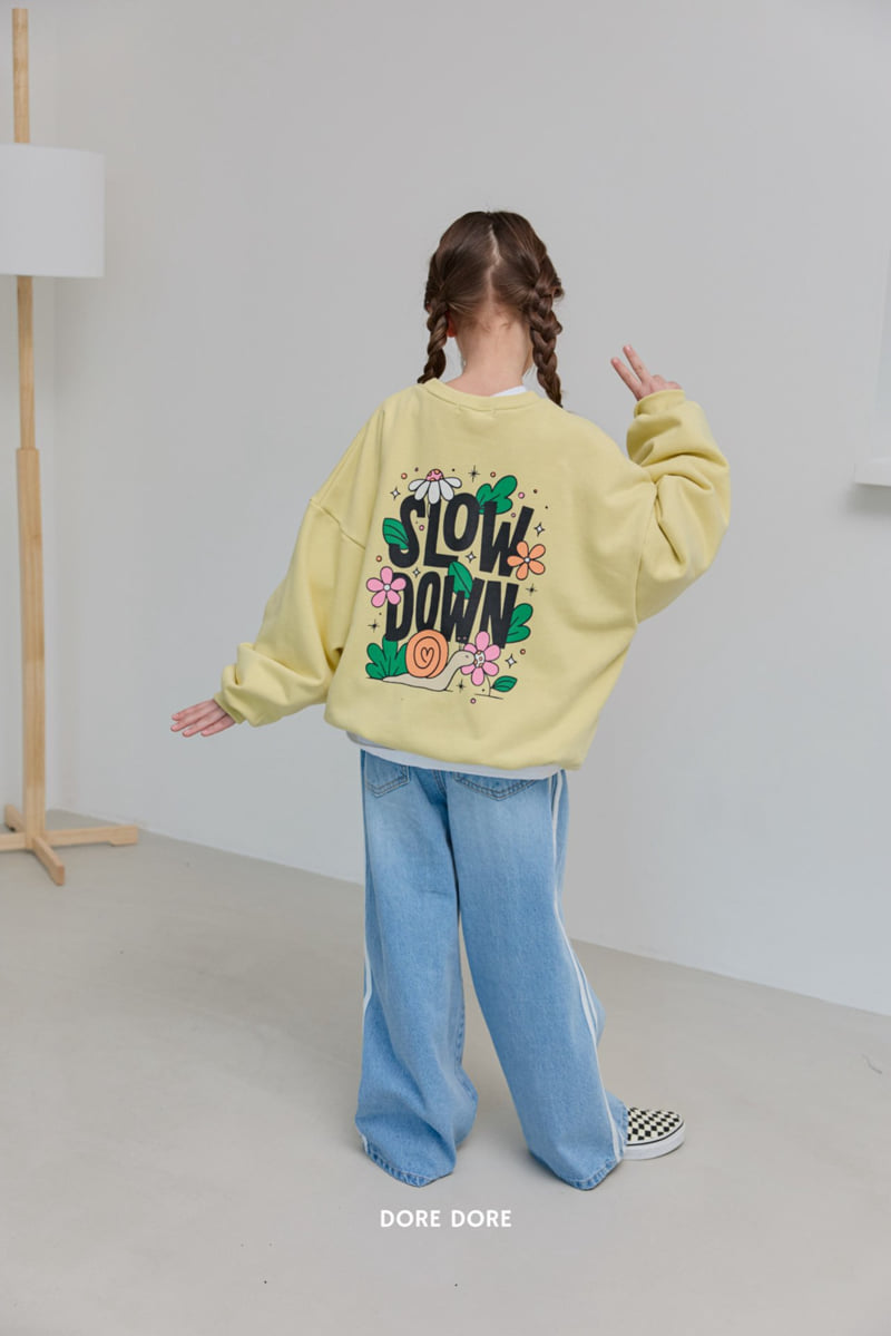 Dore Dore - Korean Children Fashion - #discoveringself - Slow Down Sweatshirt - 8