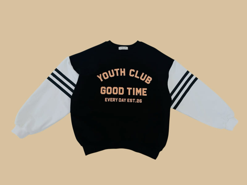 Dore Dore - Korean Children Fashion - #designkidswear - Triple Stripe Sweatshirt - 4