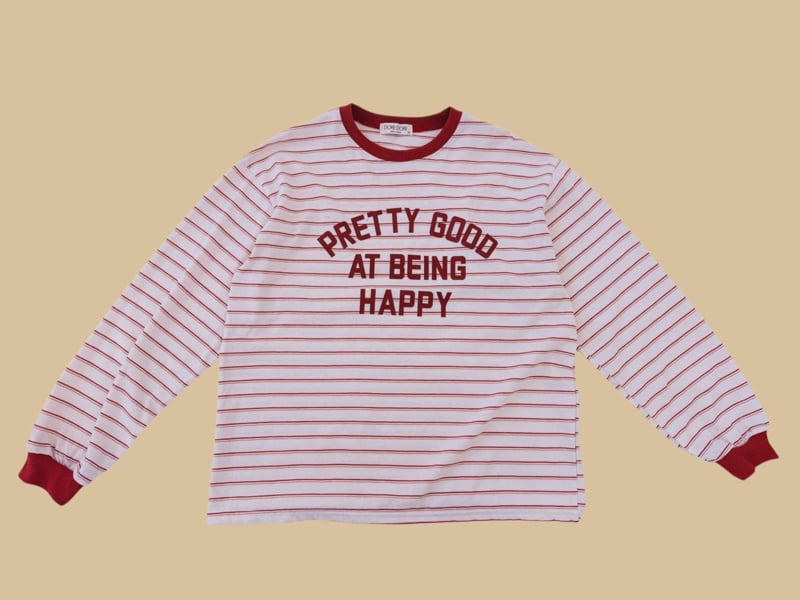 Dore Dore - Korean Children Fashion - #discoveringself - Pretty Stripe Tee - 3