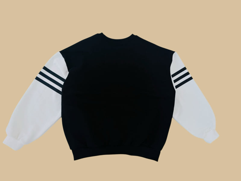 Dore Dore - Korean Children Fashion - #fashionkids - Triple Stripe Sweatshirt - 5