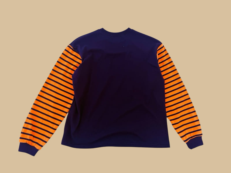 Dore Dore - Korean Children Fashion - #discoveringself - Sleeve Stripe 21 Tee - 4
