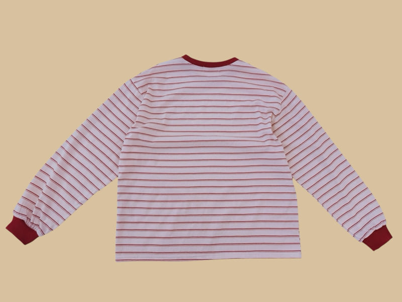 Dore Dore - Korean Children Fashion - #fashionkids - Pretty Stripe Tee - 4