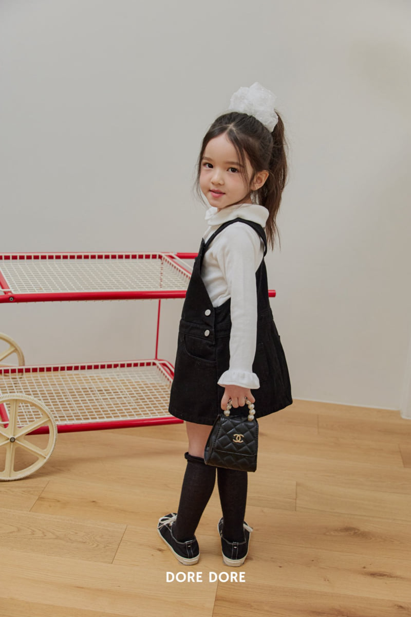 Dore Dore - Korean Children Fashion - #kidsshorts - Suspender Mini One-piece - 6