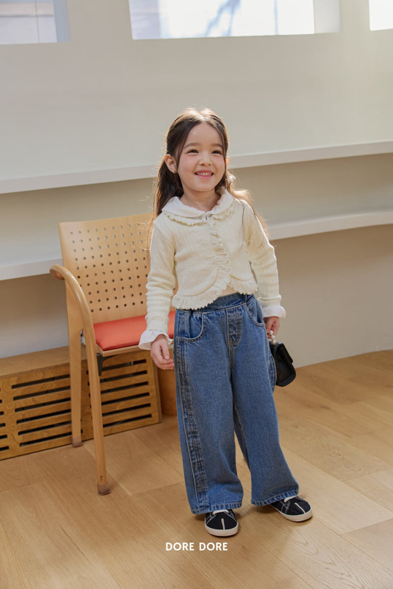 Dore Dore - Korean Children Fashion - #kidsshorts - Fresh Denim Pants - 7