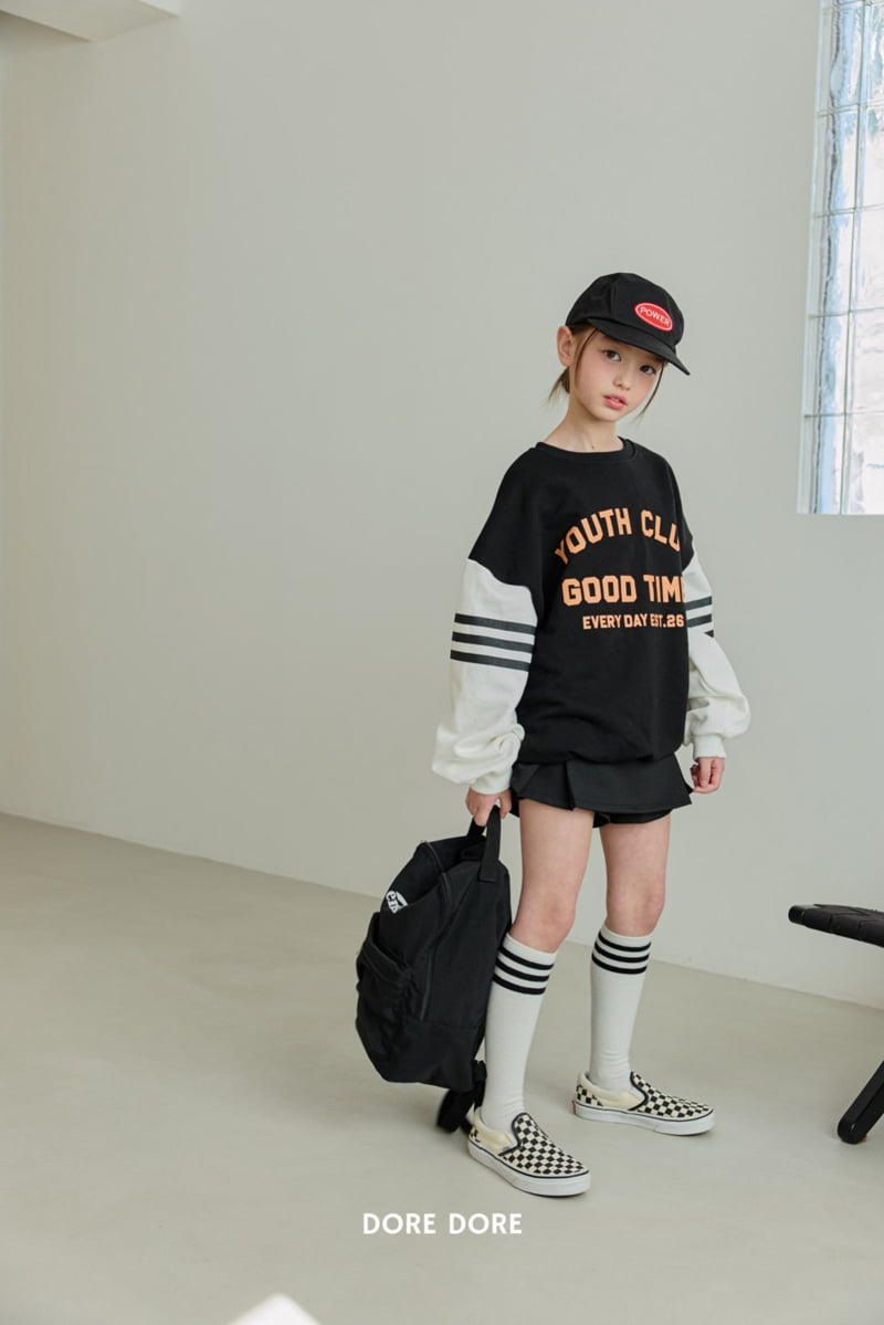 Dore Dore - Korean Children Fashion - #kidsstore - Triple Stripe Sweatshirt - 7
