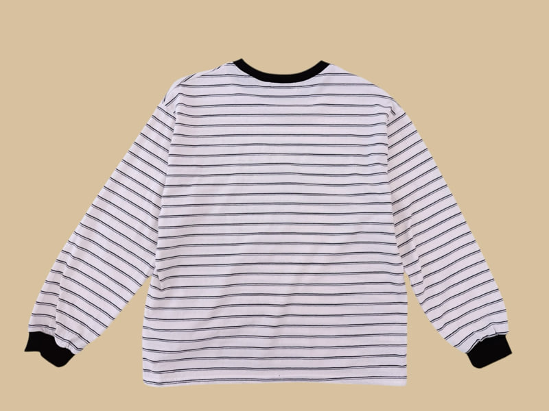 Dore Dore - Korean Children Fashion - #kidsstore - Pretty Stripe Tee - 6