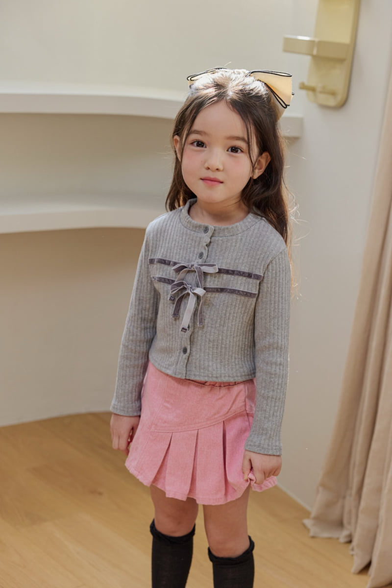 Dore Dore - Korean Children Fashion - #kidsstore - V-Pleated Skirt Pants - 9