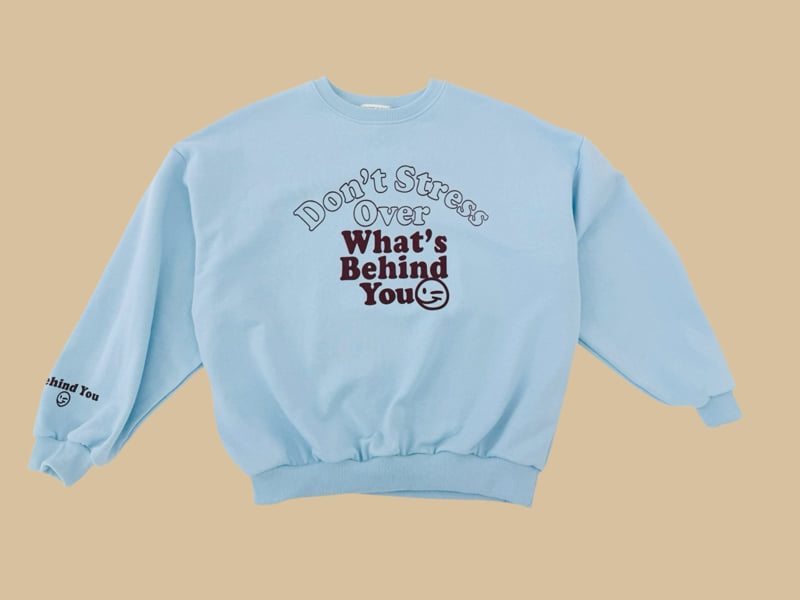 Dore Dore - Korean Children Fashion - #kidsstore - Don’t Stress Sweatshirt - 3