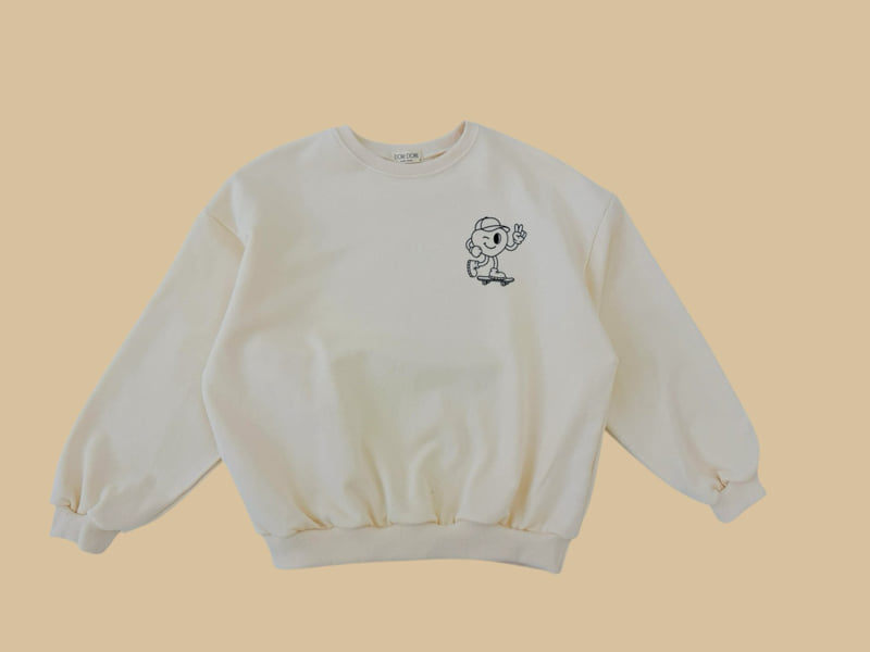 Dore Dore - Korean Children Fashion - #kidsstore - Heart Skate Sweatshirt - 5
