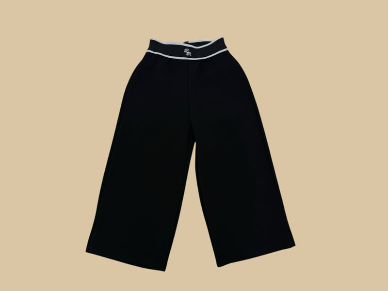 Dore Dore - Korean Children Fashion - #kidsstore - Embroidered Slacks - 3