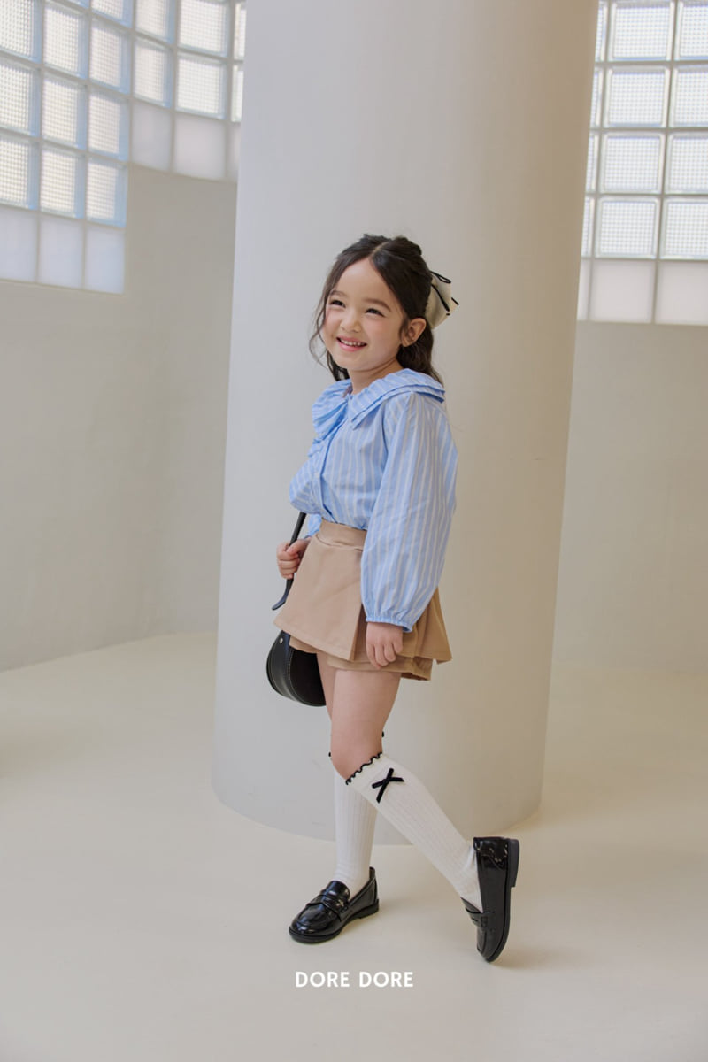 Dore Dore - Korean Children Fashion - #kidzfashiontrend - Change Pleated Skirt Pants - 8
