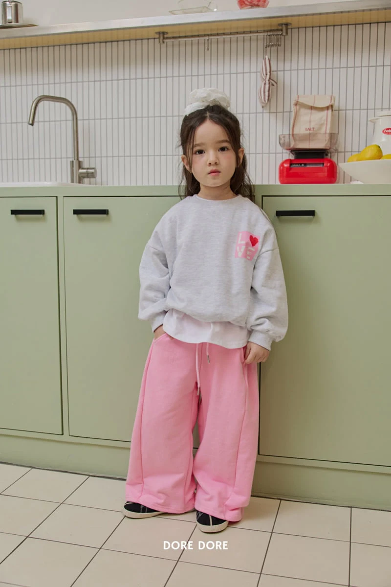 Dore Dore - Korean Children Fashion - #kidzfashiontrend - Balloon Terry Pants - 7