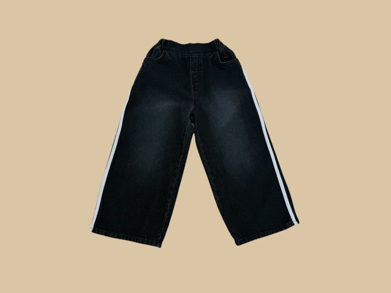 Dore Dore - Korean Children Fashion - #kidzfashiontrend - Double Stripe Brushed Pants - 5